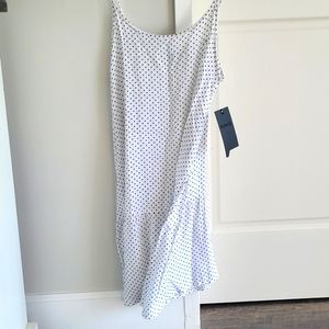 Polka dot shift tank dress. Hurley.  NWT
